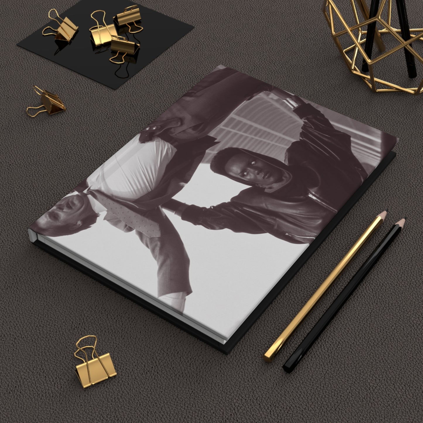 Hardcover Journal Matte - Grace Jones Overthrow The Patriarchy Sketchbook, Music Lover Gift, Writing Notebook, Unique Gift