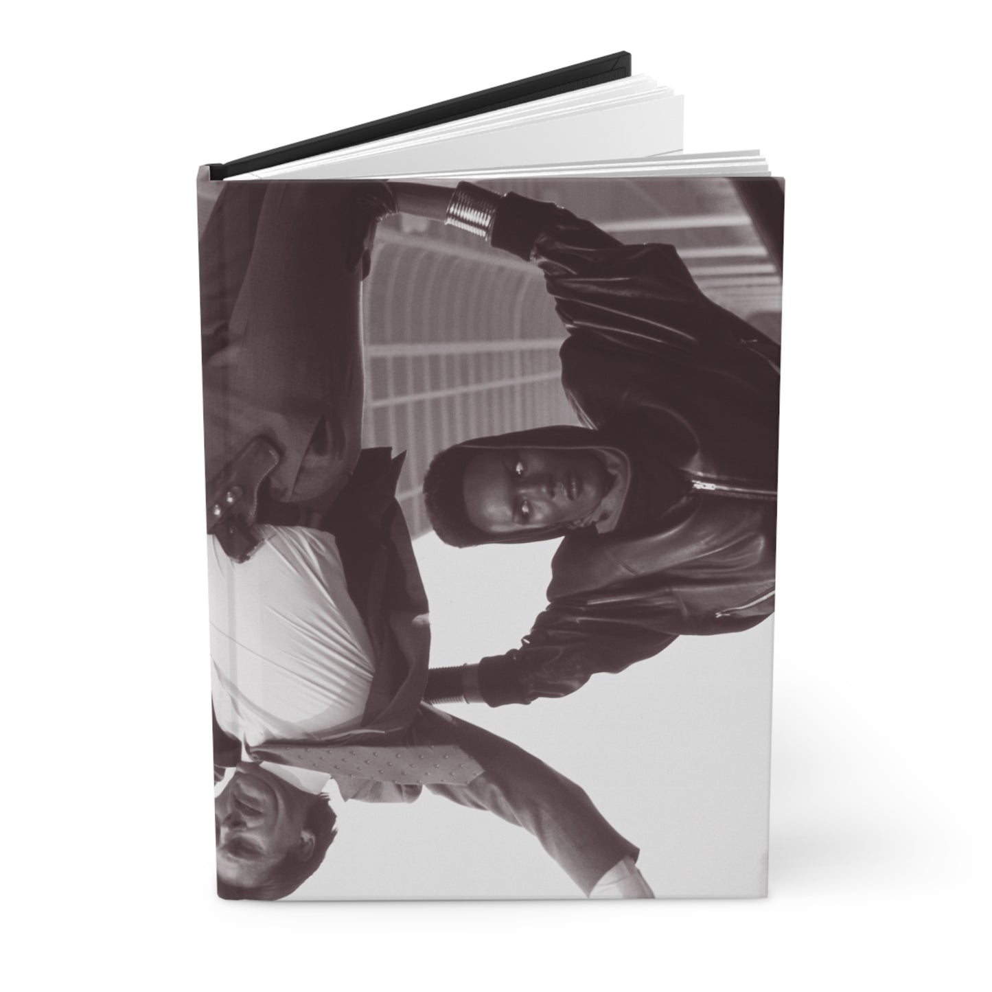 Hardcover Journal Matte - Grace Jones Overthrow The Patriarchy Sketchbook, Music Lover Gift, Writing Notebook, Unique Gift