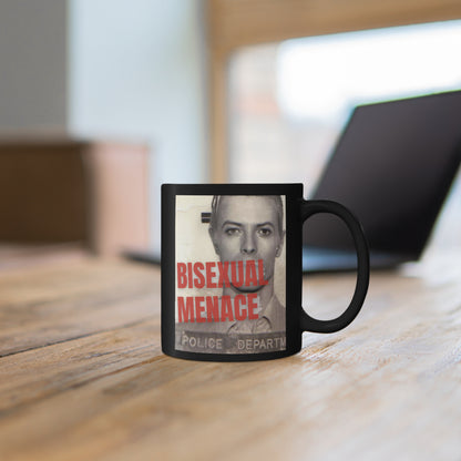 David Bowie - Bisexual Menace - 11oz coffee mug