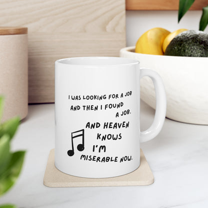 The Smiths - 'I'm Miserable Now' Mug