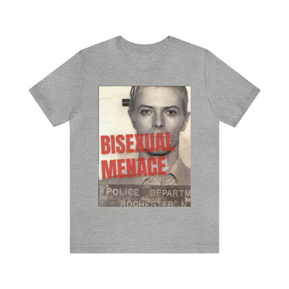 David Bowie - "Bisexual Menace" Unisex T-Shirt