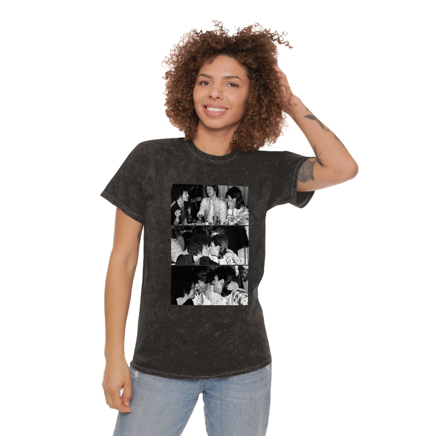 Reed, Bowie, Jagger - Unisex Mineral Wash T-Shirt