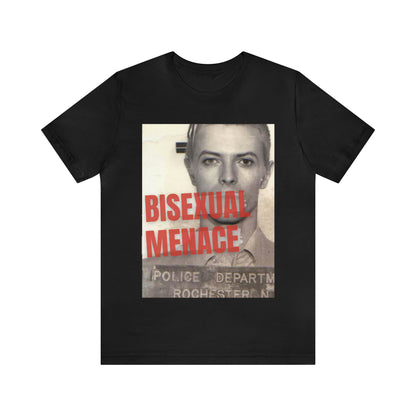 David Bowie - "Bisexual Menace" Unisex T-Shirt