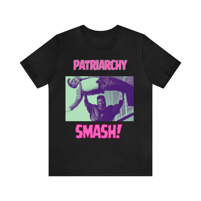 Grace Jones - "Patriarchy Smash!" Unisex Jersey Short Sleeve Tee