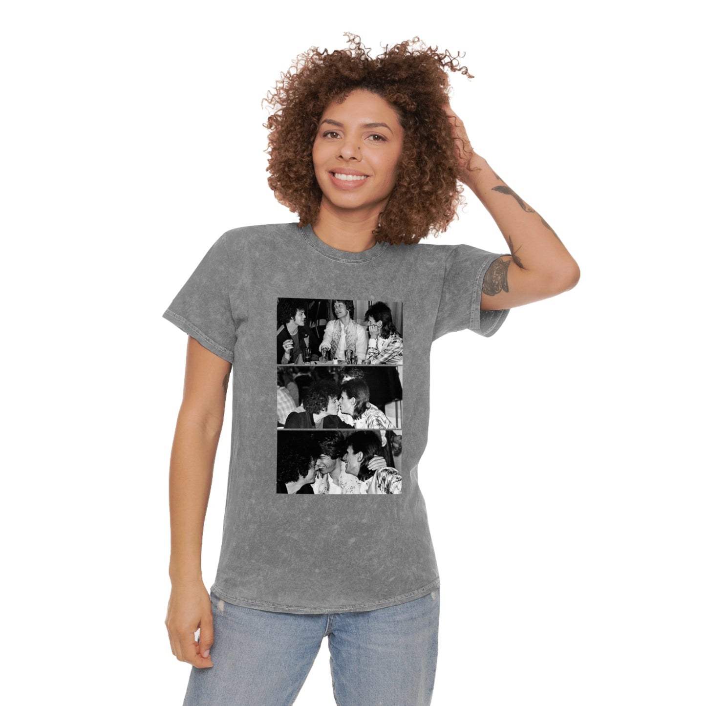 Reed, Bowie, Jagger - Unisex Mineral Wash T-Shirt