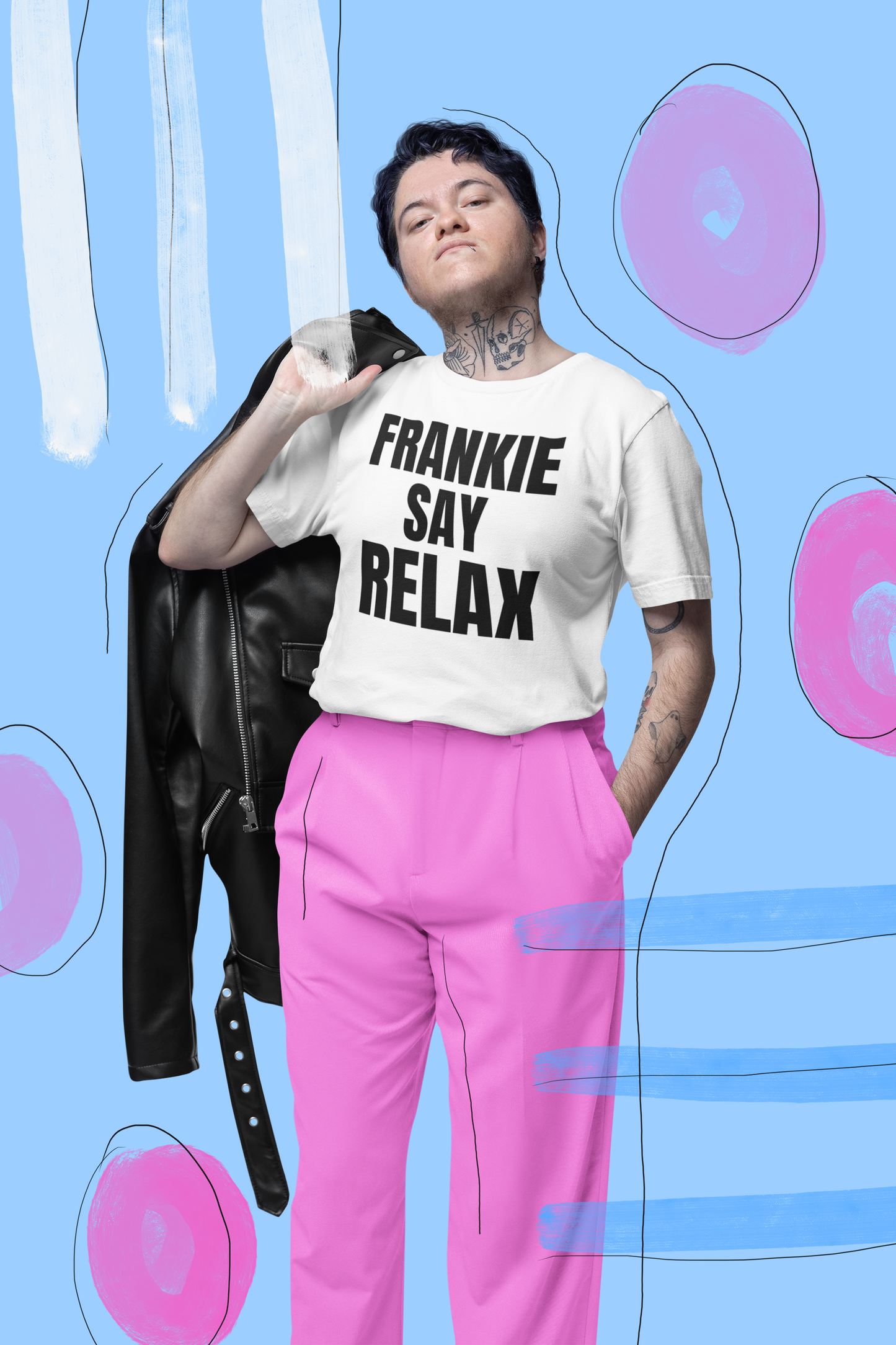 Frankie Say Relax - Unisex Short Sleeve Tee