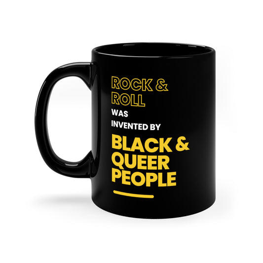 Empowering 11oz Coffee Mug - Celebrating Black and Queer Pioneers of Rock & Roll